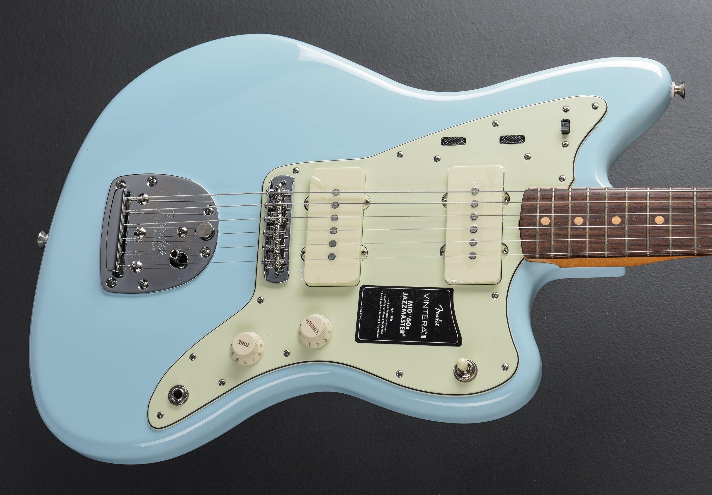 Vintera III Mid '60s Jazzmaster - Sonic Blue – Dave's Guitar Shop