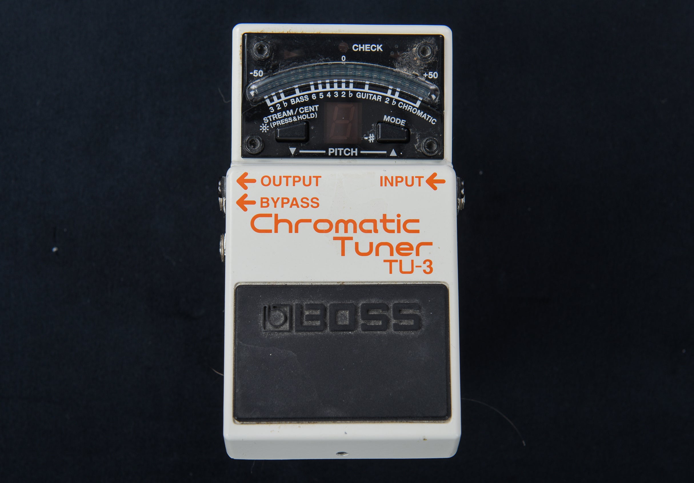 boss guitar tuner pedal TU-3 Chromatic Tuner '11 – Dave's Guitar Shop