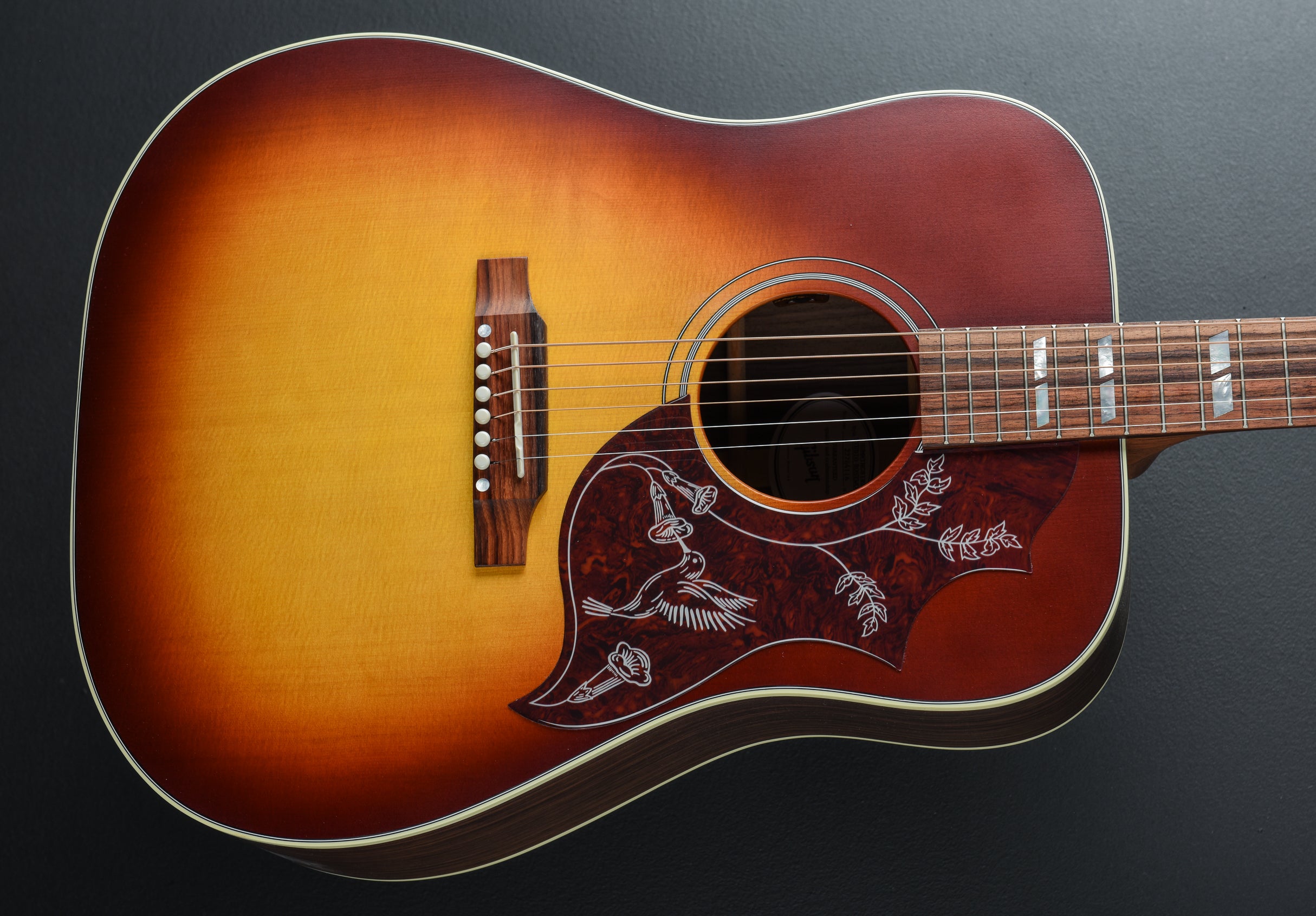 Hummingbird Studio Rosewood - Satin Rosewood Burst – Dave's Guitar