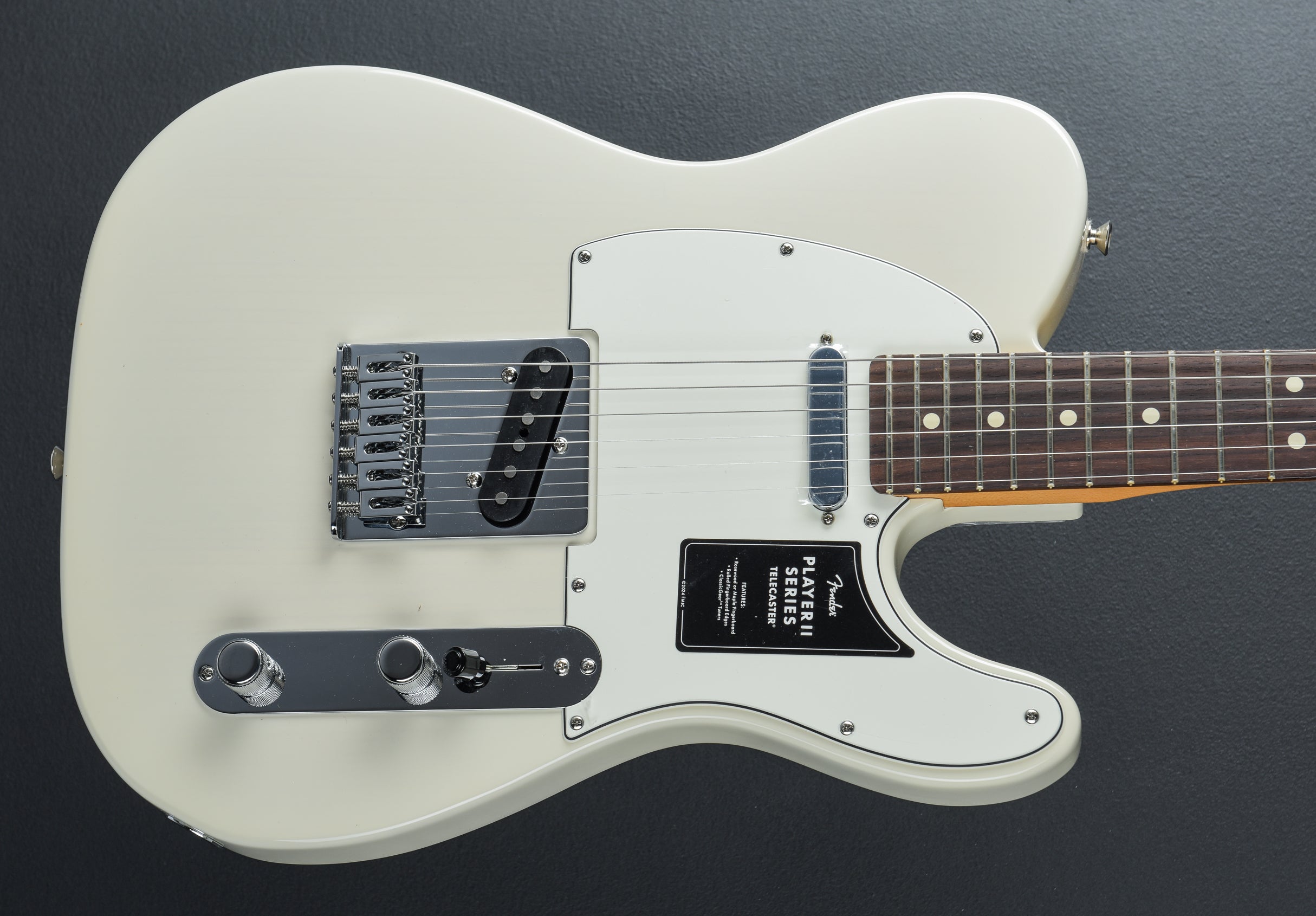 Player II Telecaster - White Blonde w/Rosewood – Dave's Guitar Shop