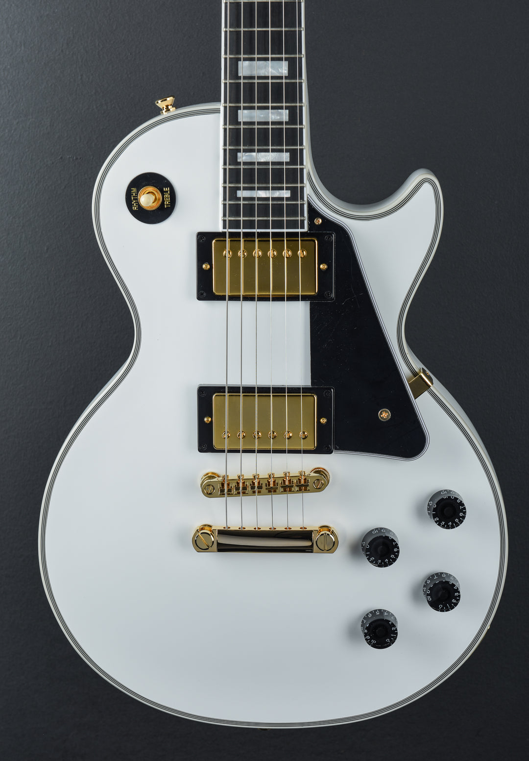 "Inspired by Gibson Custom" Les Paul Custom - Alpine White