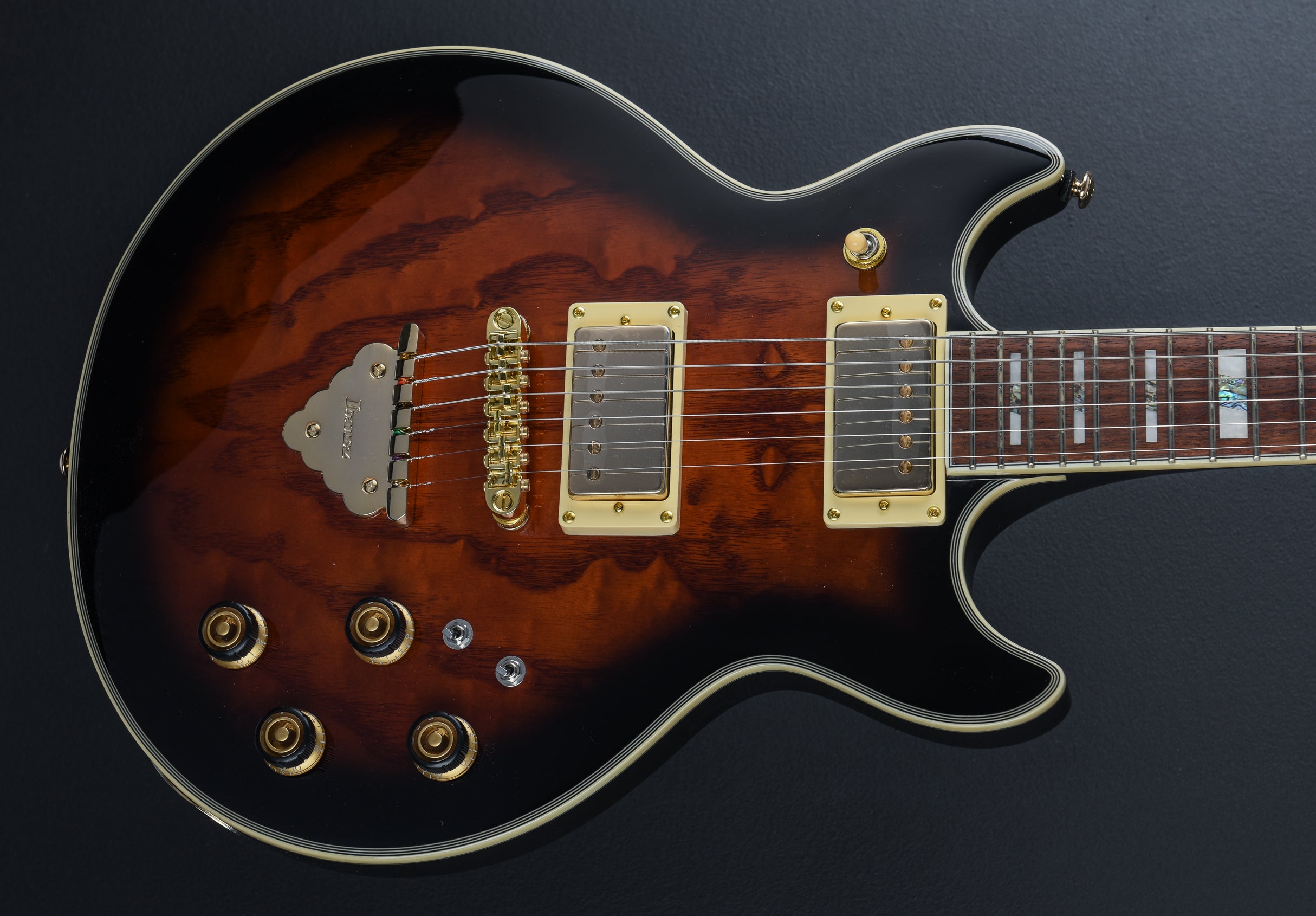 AR325QA - Dark Brown Sunburst – Dave's Guitar Shop