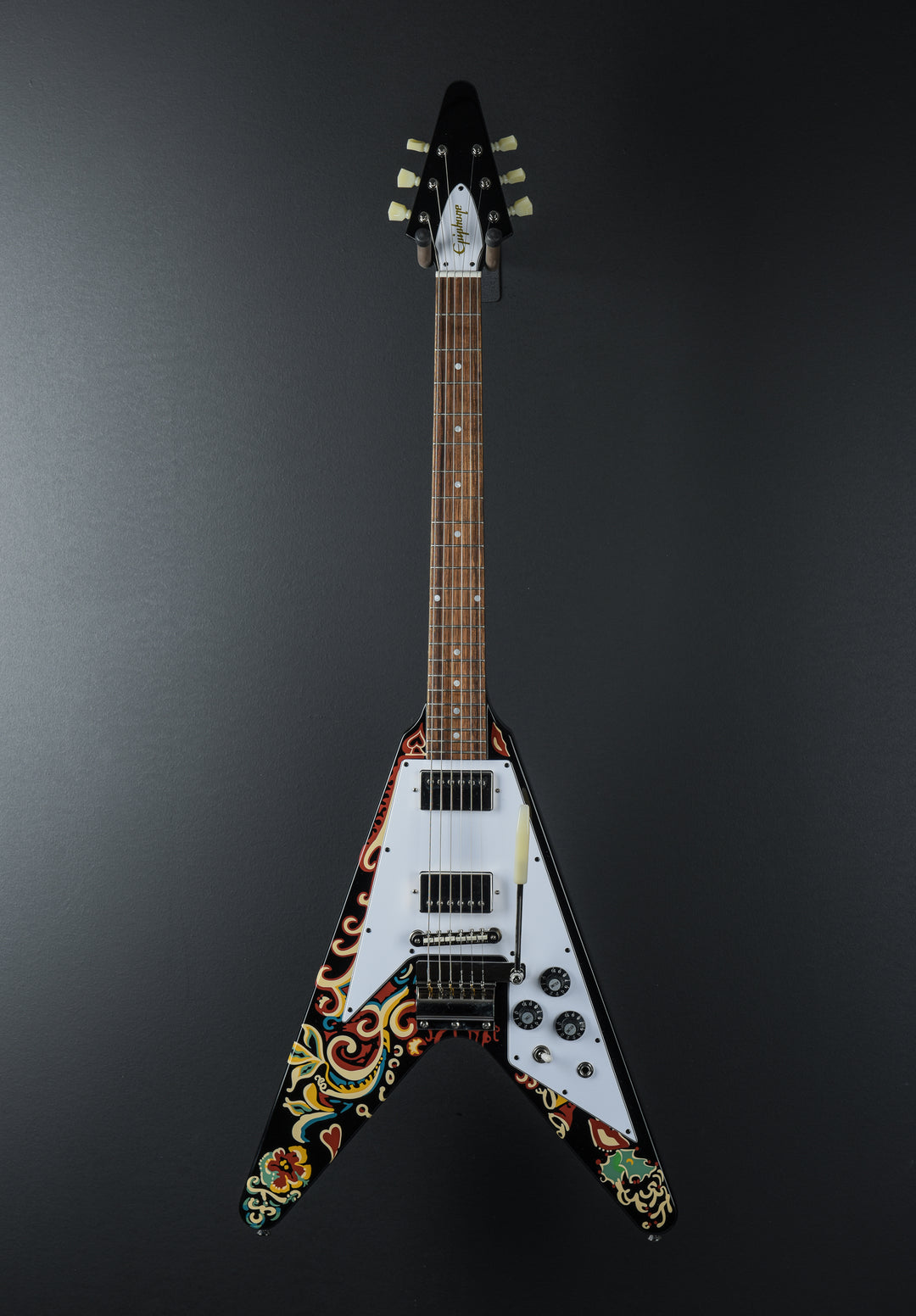 Jimi Hendrix "Love Drops" Flying V - Ebony