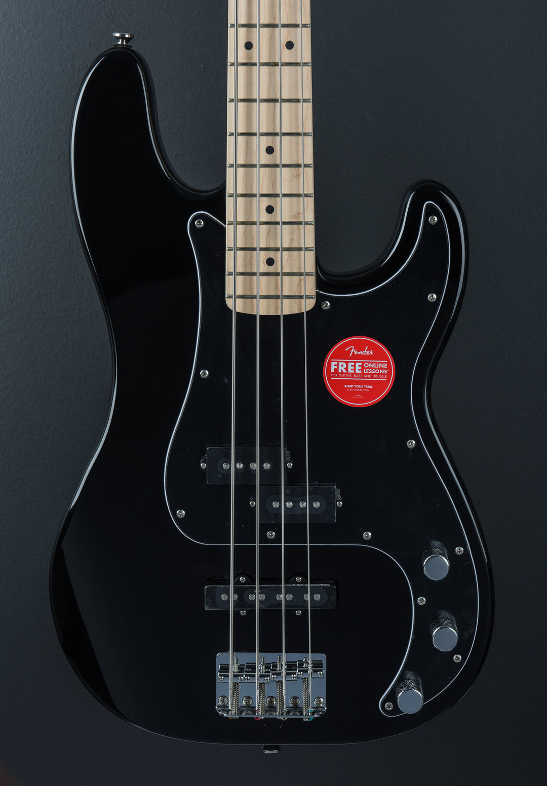 Affinity Series Precision Bass PJ - Black w/Maple