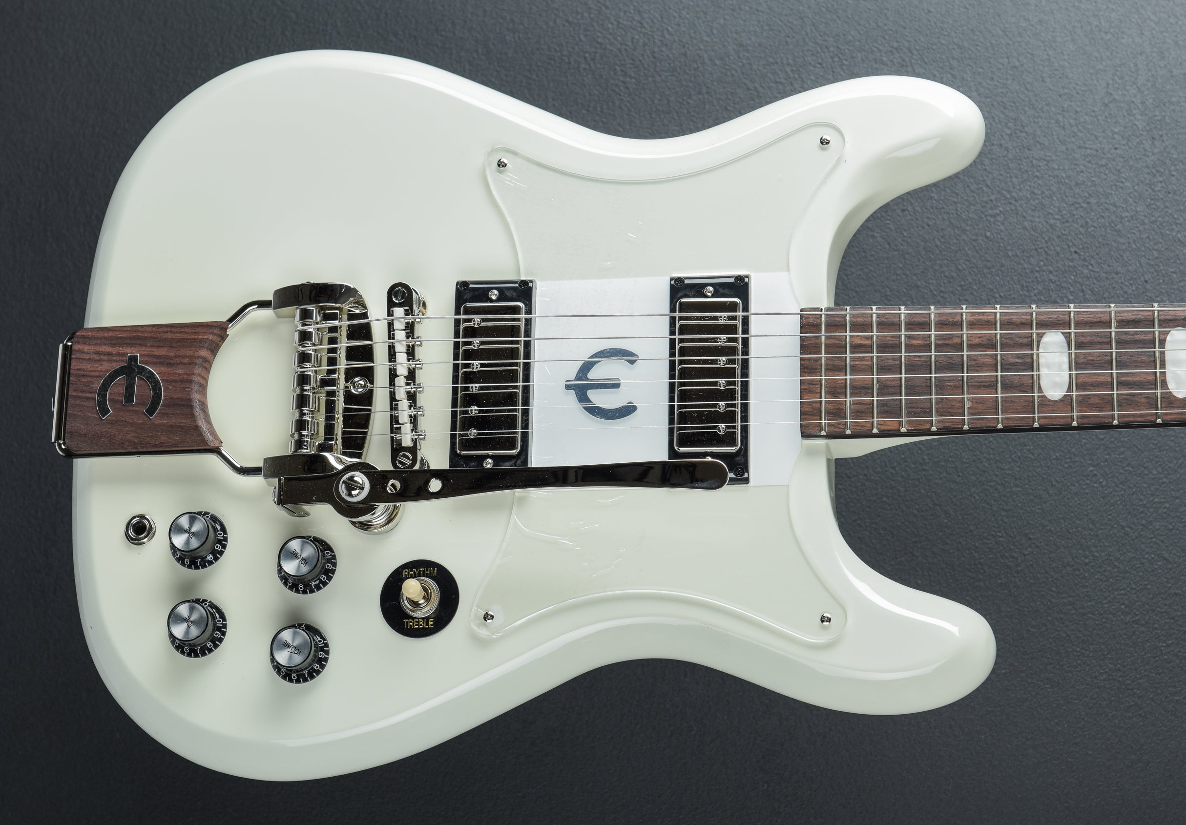 Crestwood Custom - Polaris White – Dave's Guitar Shop