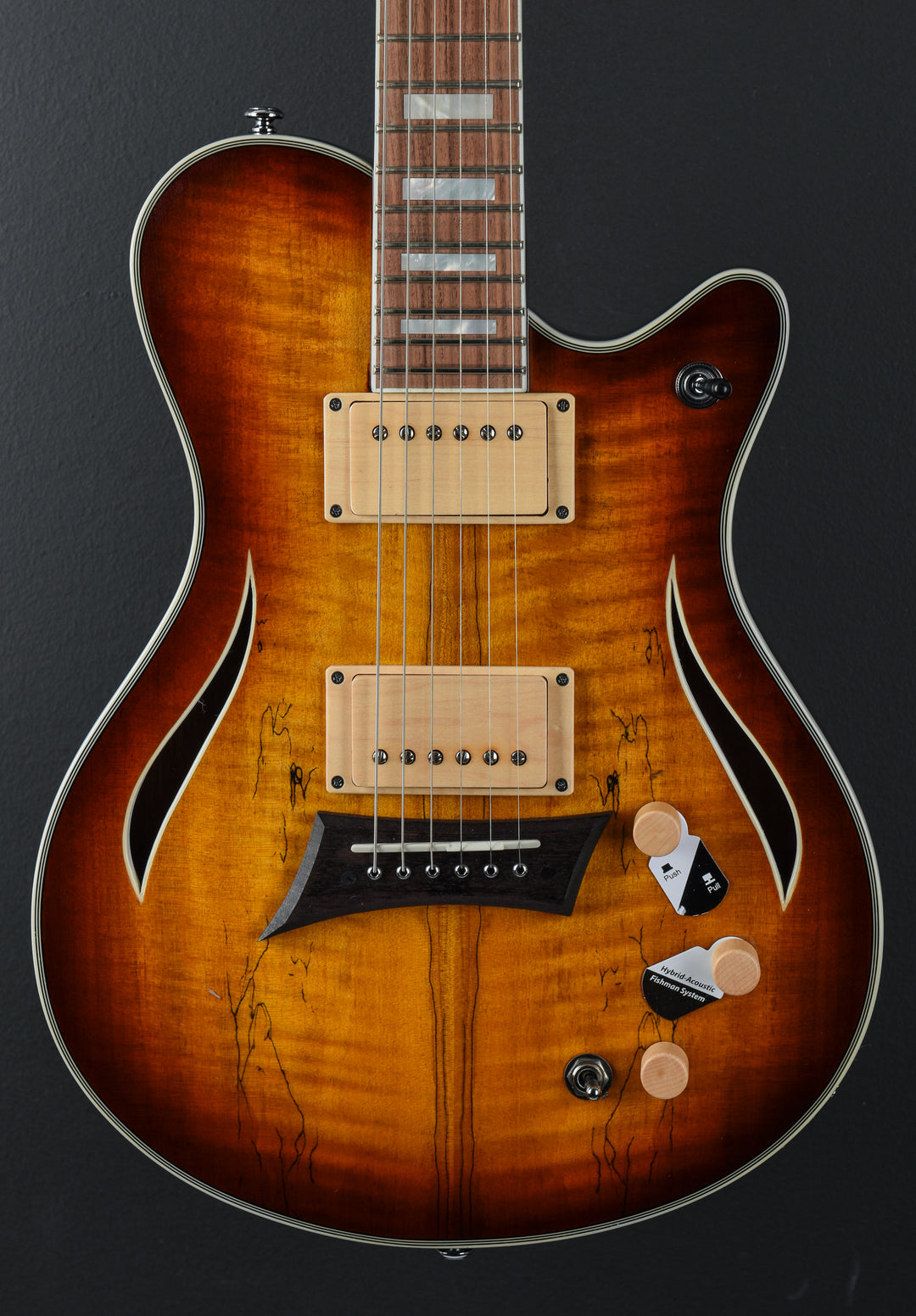 Hybrid Special - Spalted Maple Burst