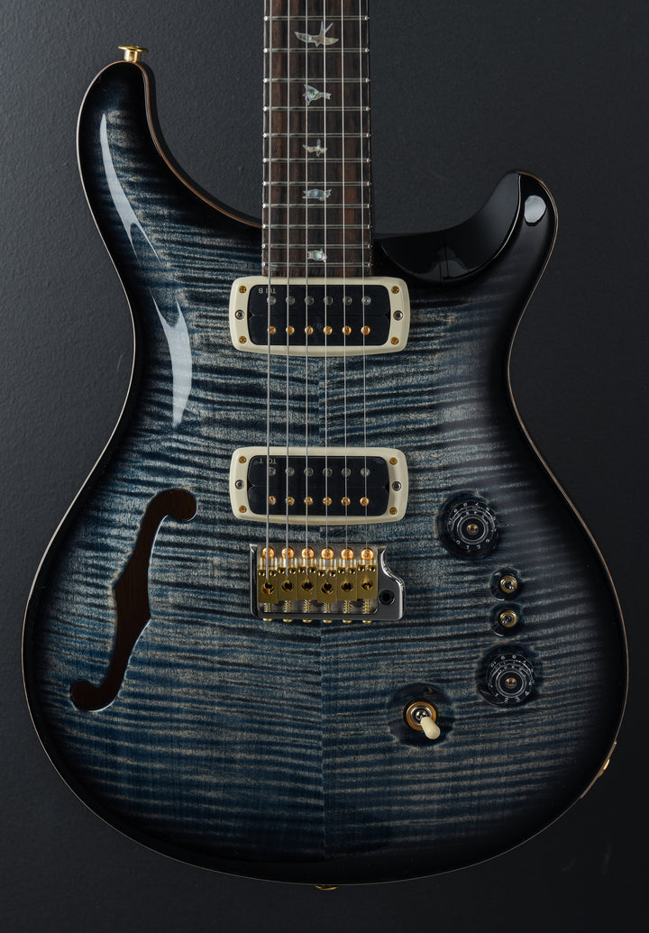 40th Anniversary Custom 24-08 Semi-Hollow Limited Edition - Faded Whale Blue Smokeburst