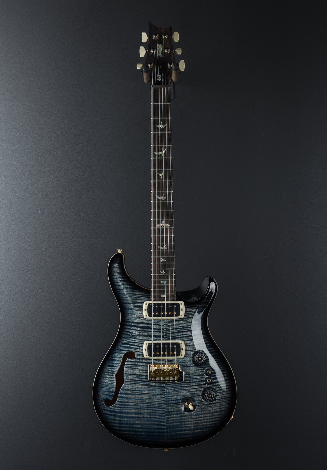 40th Anniversary Custom 24-08 Semi-Hollow Limited Edition - Faded Whale Blue Smokeburst