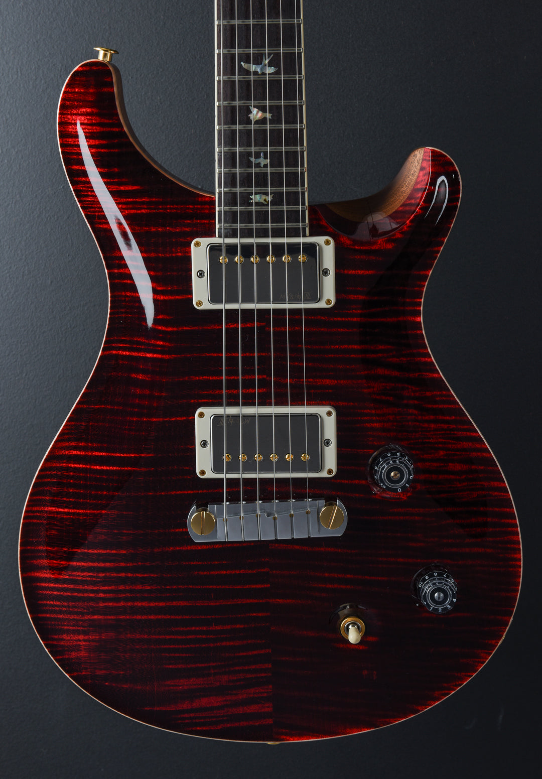 McCarty 10 Top - Red Tiger Wraparound Burst