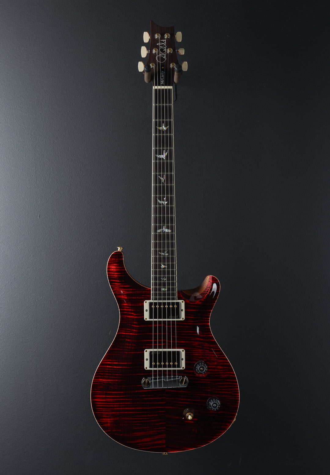 McCarty 10 Top - Red Tiger Wraparound Burst