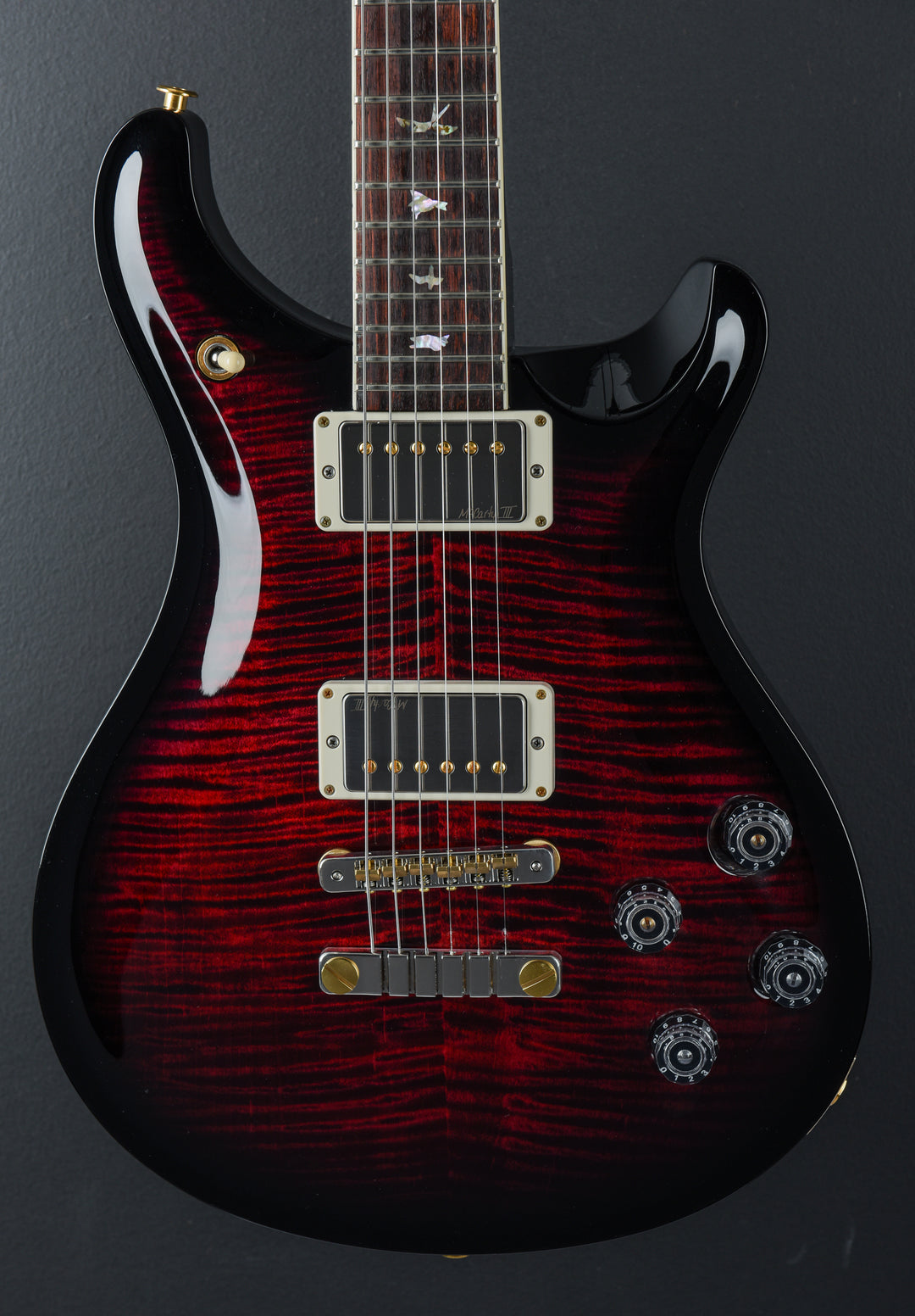 McCarty 594 10 Top - Red Tiger Wraparound Burst