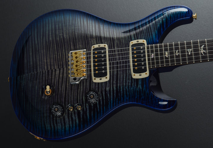 Custom 24-08 10 Top  - Aurora Borealis Wraparound Blue Burst