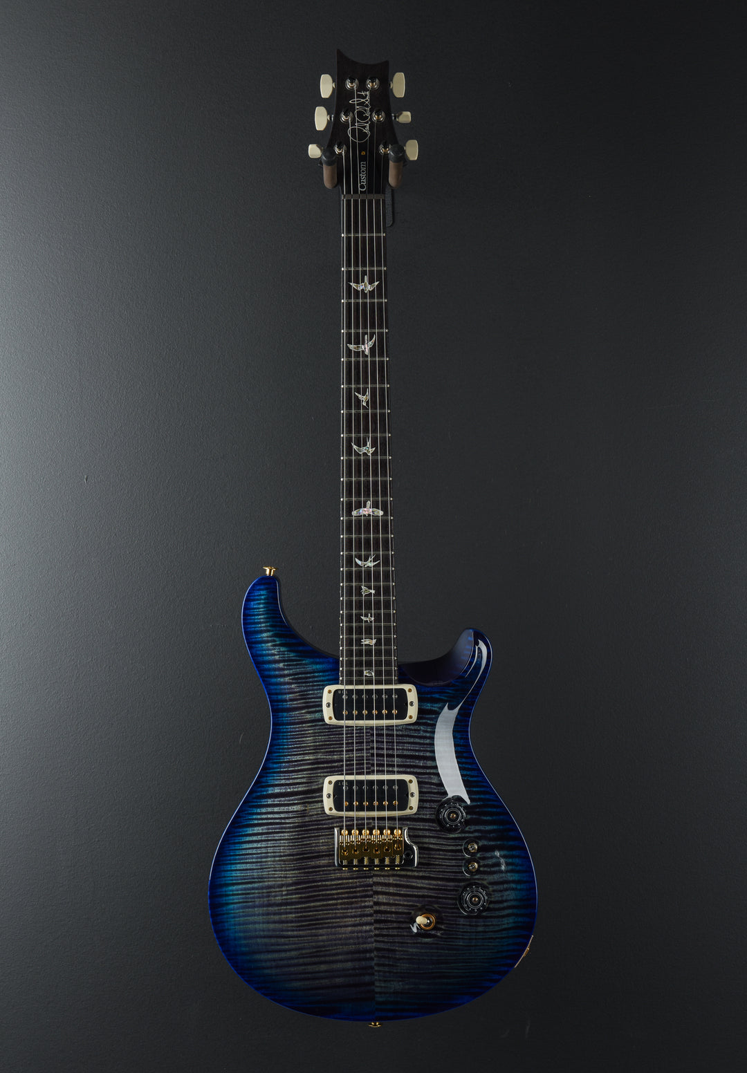 Custom 24-08 10 Top  - Aurora Borealis Wraparound Blue Burst
