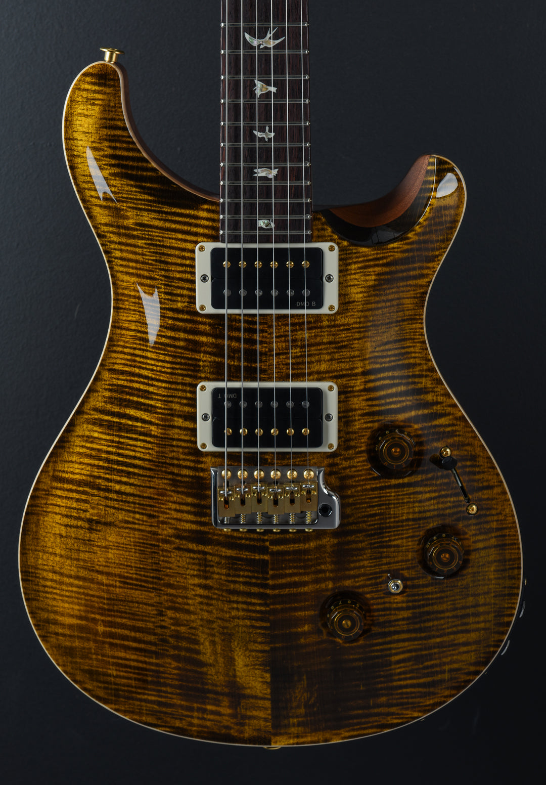 Custom 24 Piezo 10 Top - Black Gold