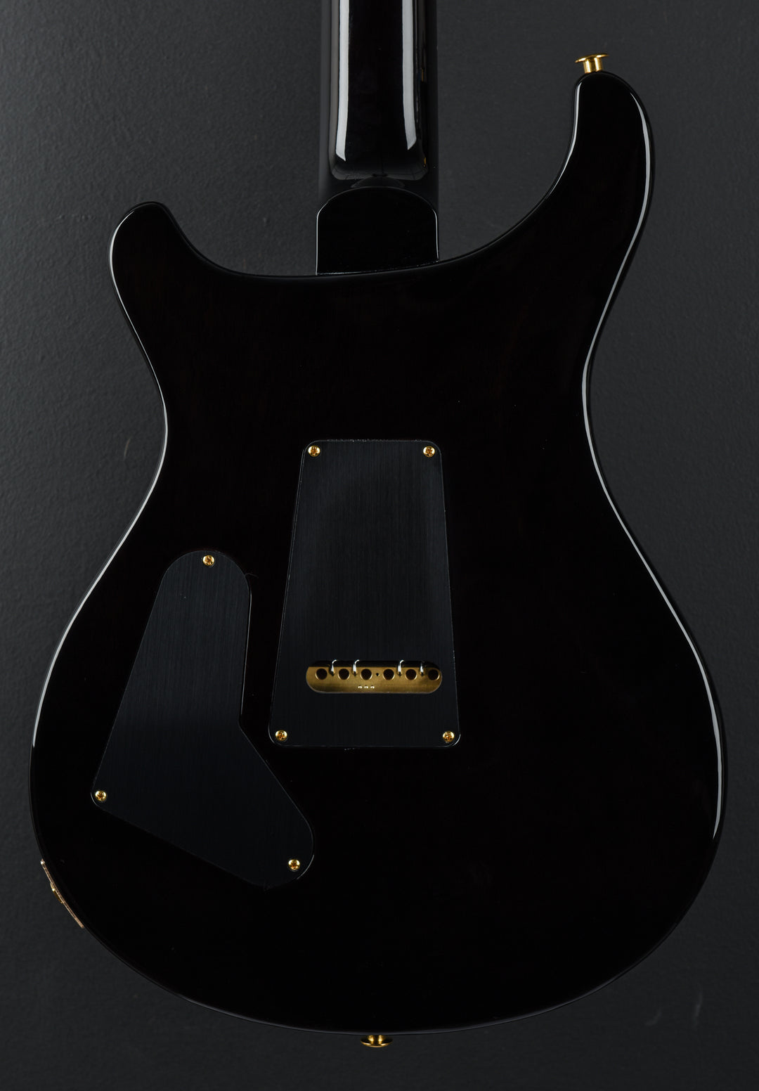 Custom 24 10 Top - Black Gold Wraparound Burst