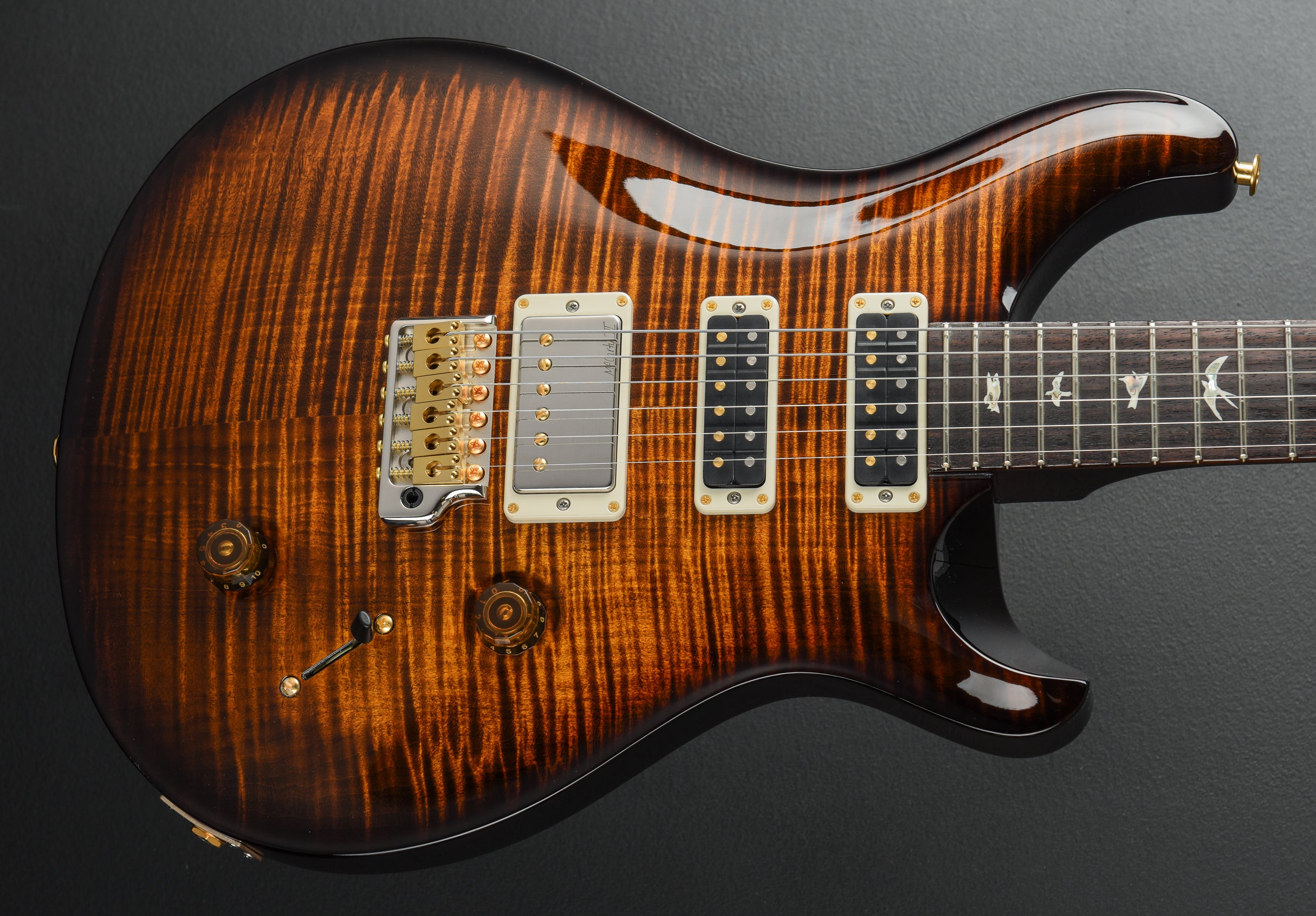 ギター PRS Guitars Studio 10 Top - Black Gold Wraparound Burst – Dave's Guitar Shop