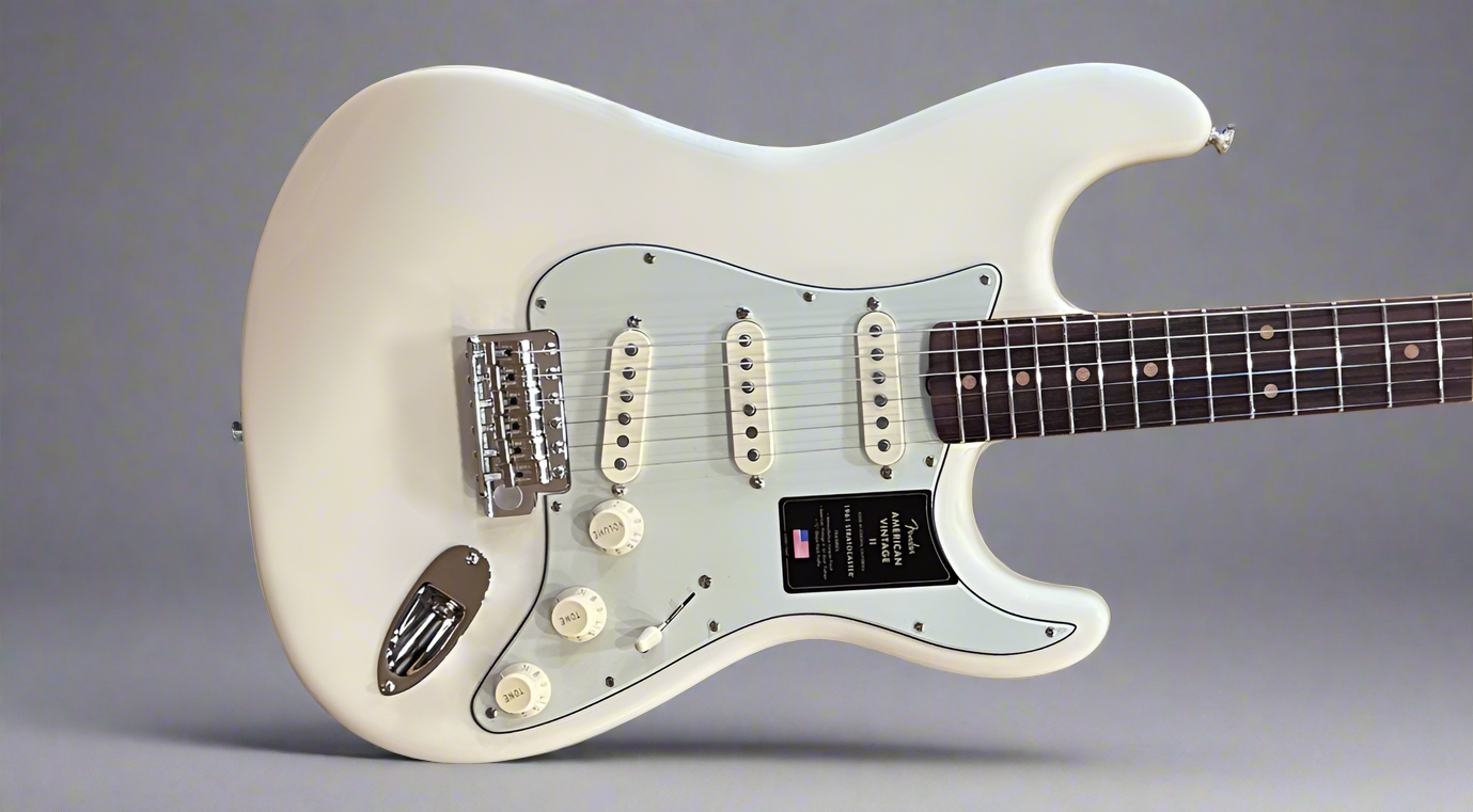 American Vintage II 1961 Stratocaster - Olympic White – Dave's American Vintage II 1961 Stratocaster - Olympic White – Dave's