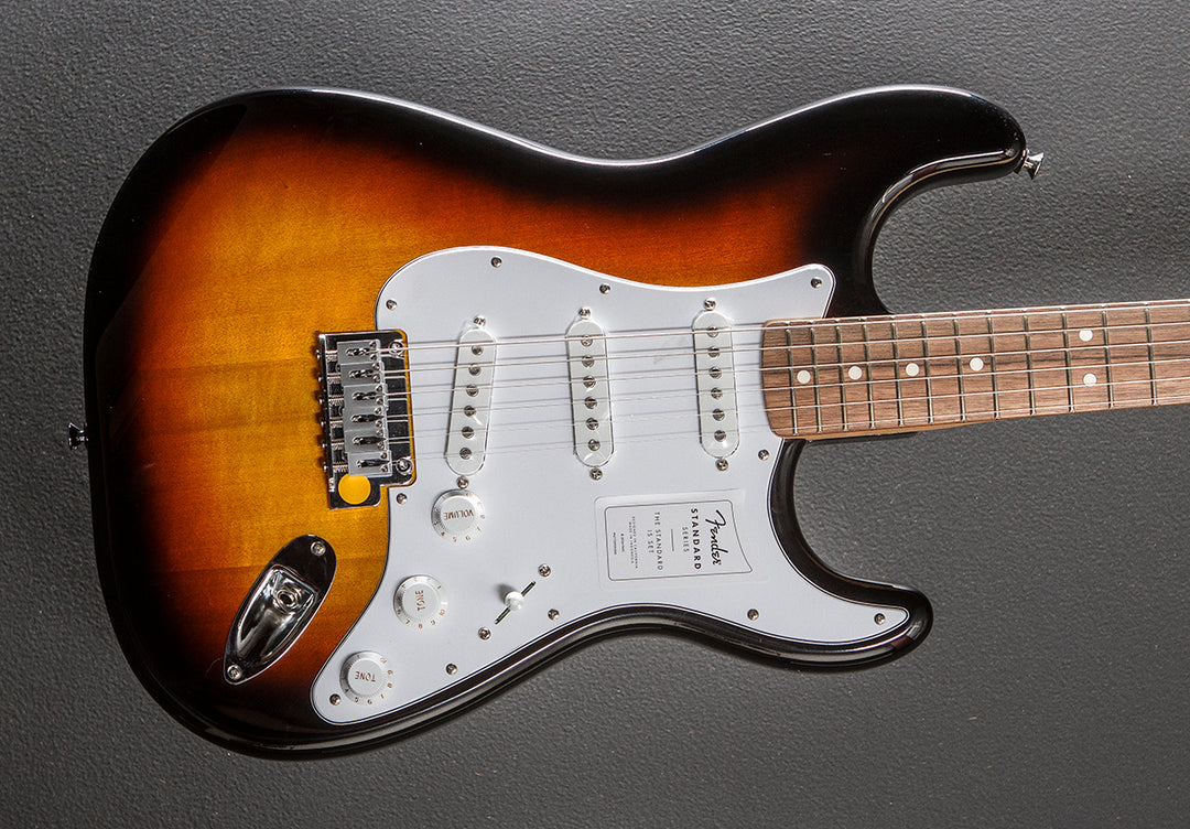 Standard Stratocaster - 3 Color Sunburst w/Indian Laurel