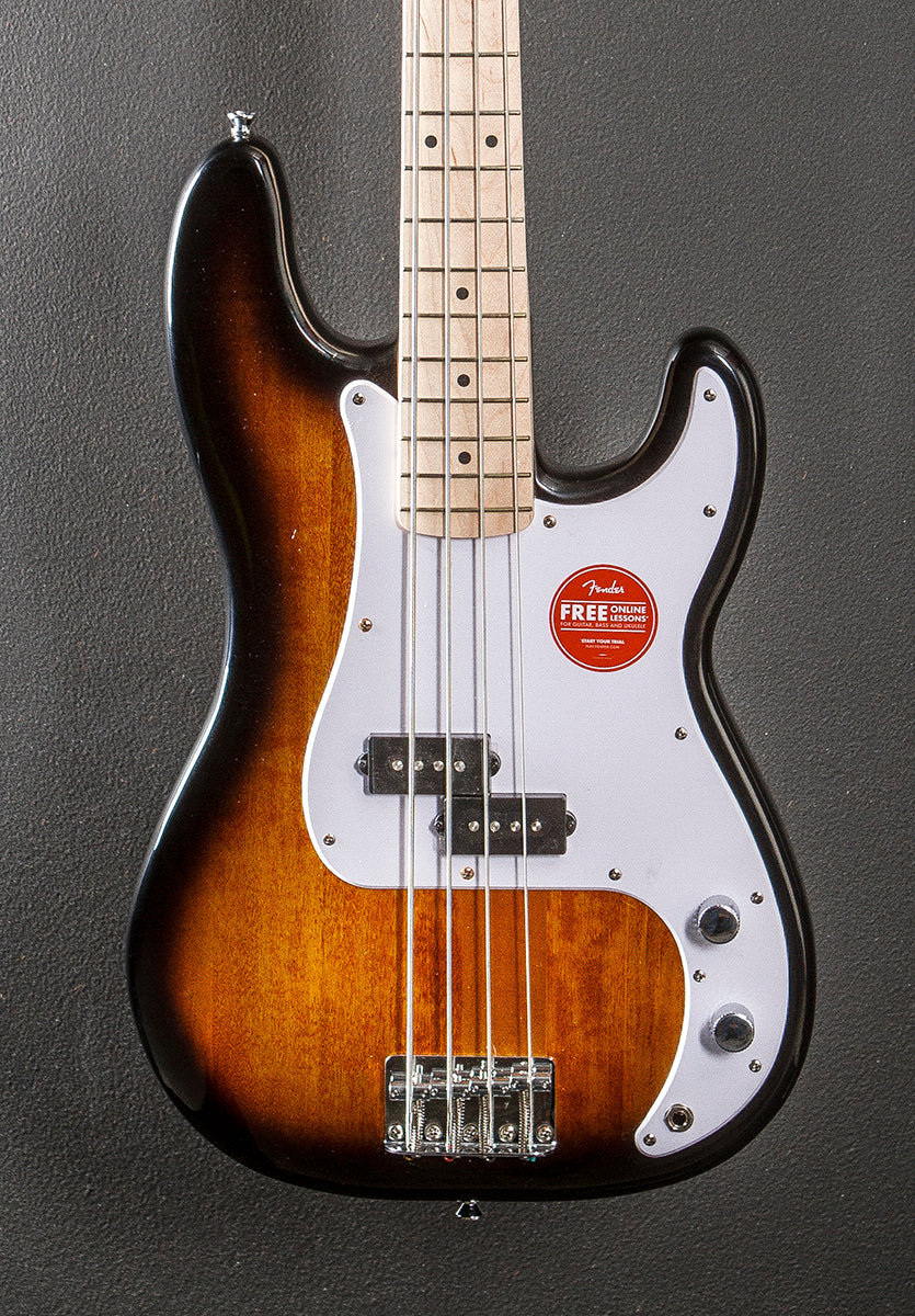 Sonic Precision Bass - Two Color Sunburst w/Maple