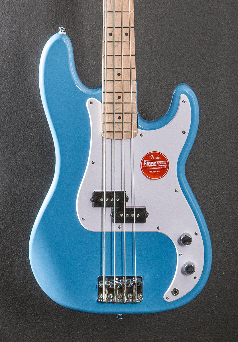Sonic Precision Bass - California Blue w/Maple