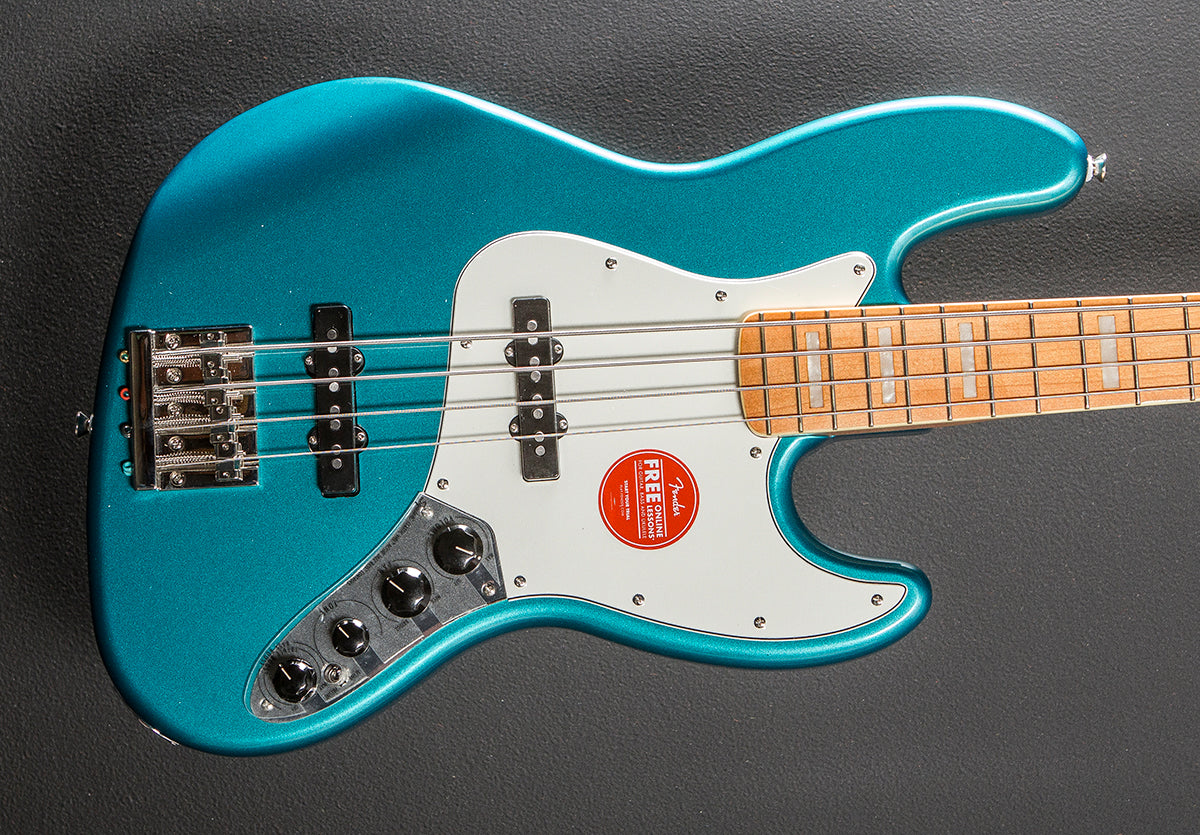 Classic Vibe Active 70's Jazz Bass - Ocean Turquoise w/Maple