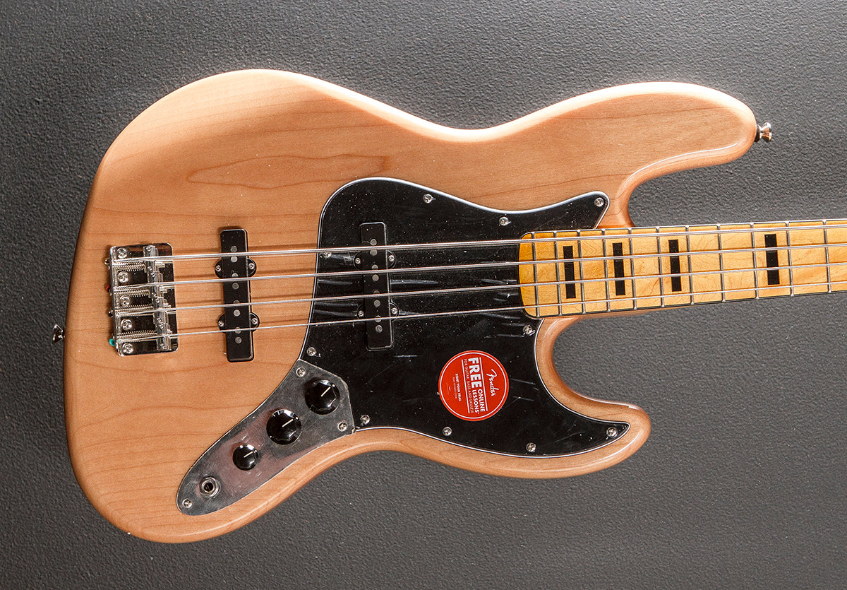 ベース Classic Vibe '70s Jazz Bass Natural Squier CLASSIC VIBE '70S JAZZ BASS (Natural) - Guitar Guys