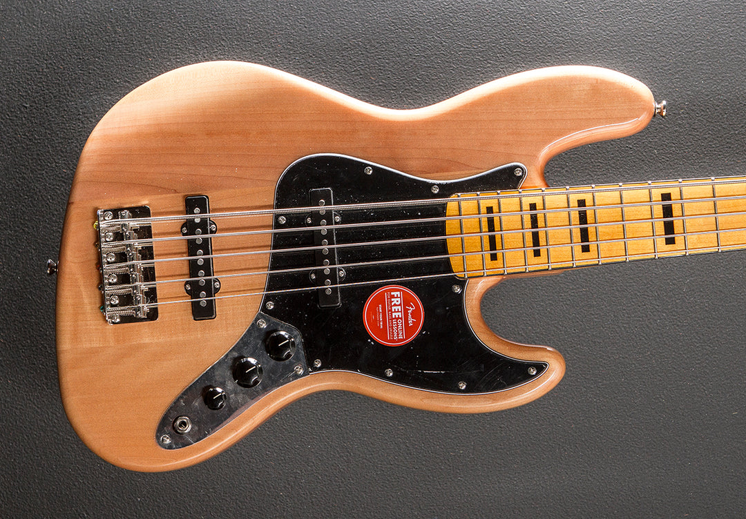 Classic Vibe 70's Jazz Bass V - Natural