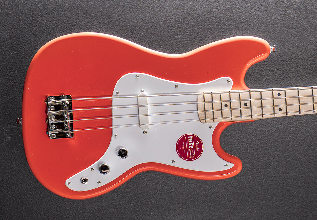 Sonic Bronco Bass - Tahitian Coral w/Maple – Dave's Guitar Shop