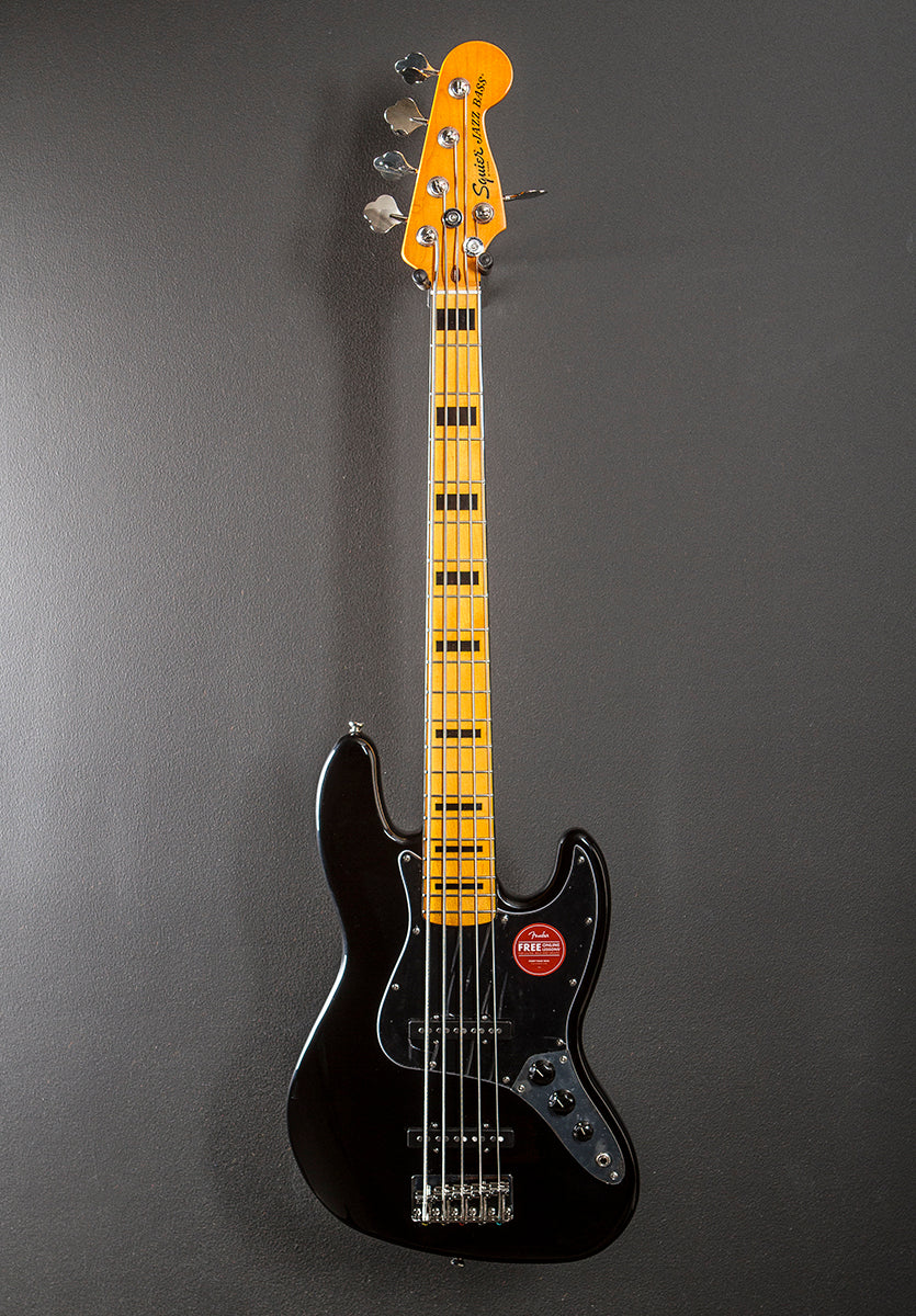 Classic Vibe 70's Jazz Bass V - Black