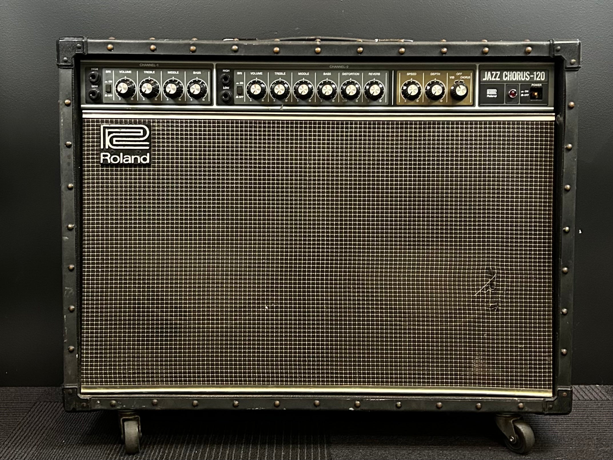 【メンテナンス済】 初期型ヴィンテージ　Jazz Chorus JC-120 JC-120 Jazz Chorus 120, Late 70s/Early 80s – Dave's Guitar Shop