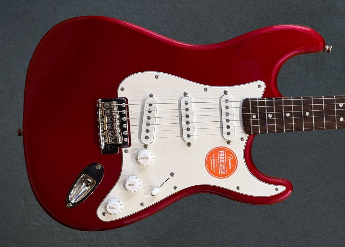 Classic Vibe 60's Stratocaster - Candy Apple Red – Dave's Guitar Shop