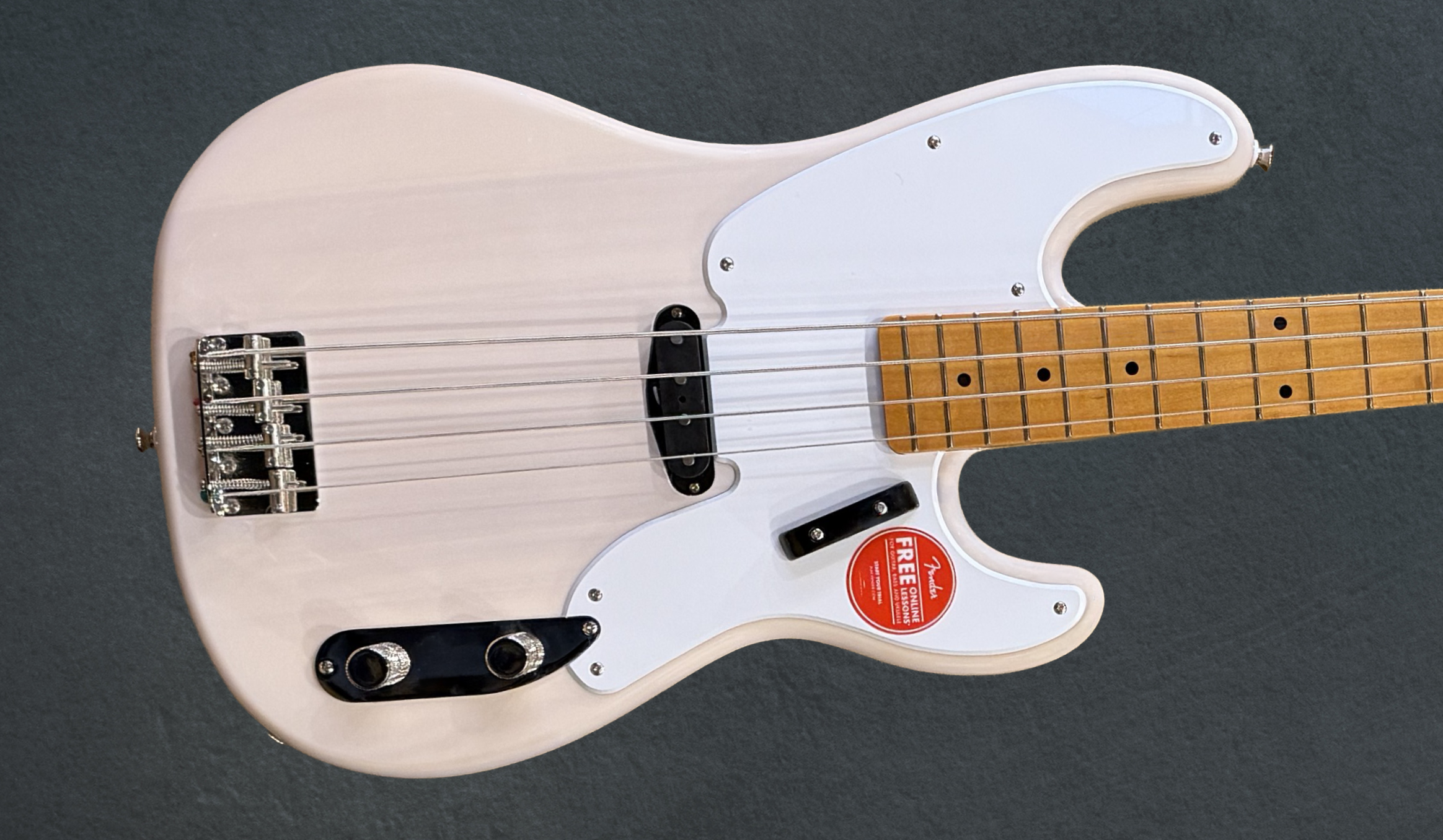 Classic Vibe 50's Precision Bass - White Blonde – Dave's Guitar Shop