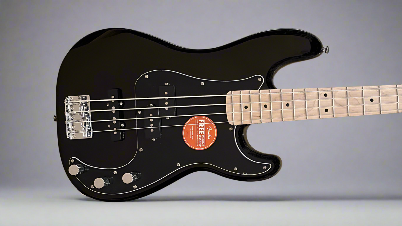 Affinity Series Precision Bass PJ - Black w/Maple – Dave's Guitar Shop