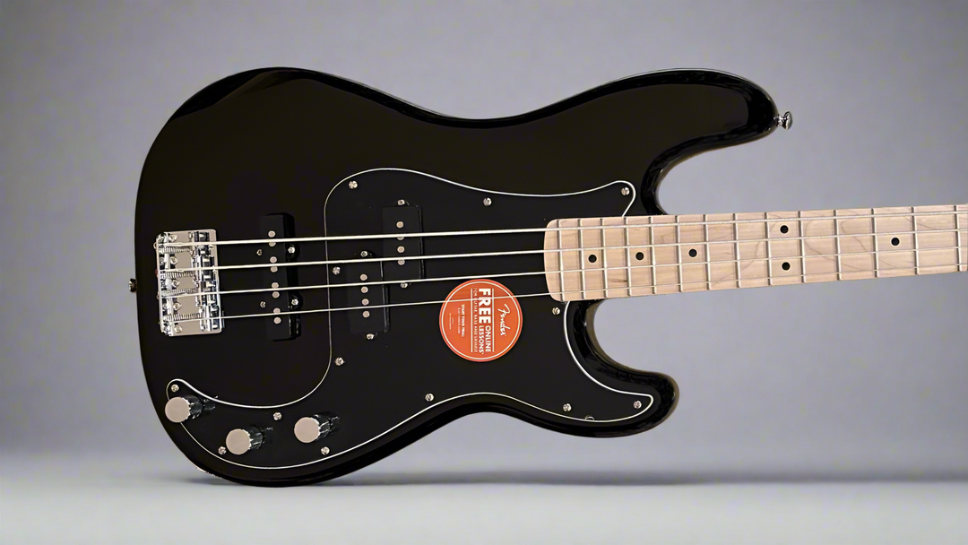Affinity Series Precision Bass PJ - Black w/Maple