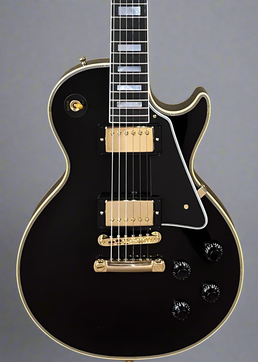 1957 Les Paul Custom Reissue - VOS Ebony 2 Pickup