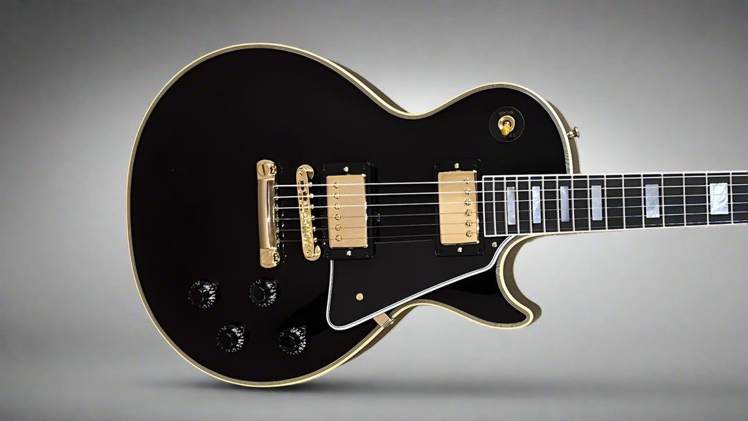 1957 Les Paul Custom Reissue - VOS Ebony 2 Pickup