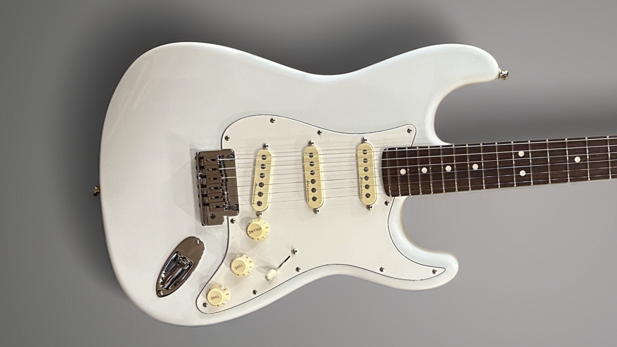 Jeff Beck Signature NOS Strat - Olympic White – Dave's Guitar Shop