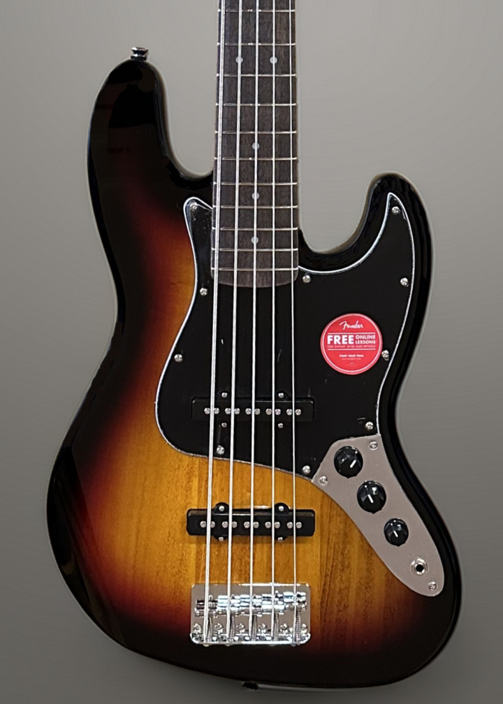 Affinity Series Jazz Bass V - 3 Color Sunburst w/Indian Laurel