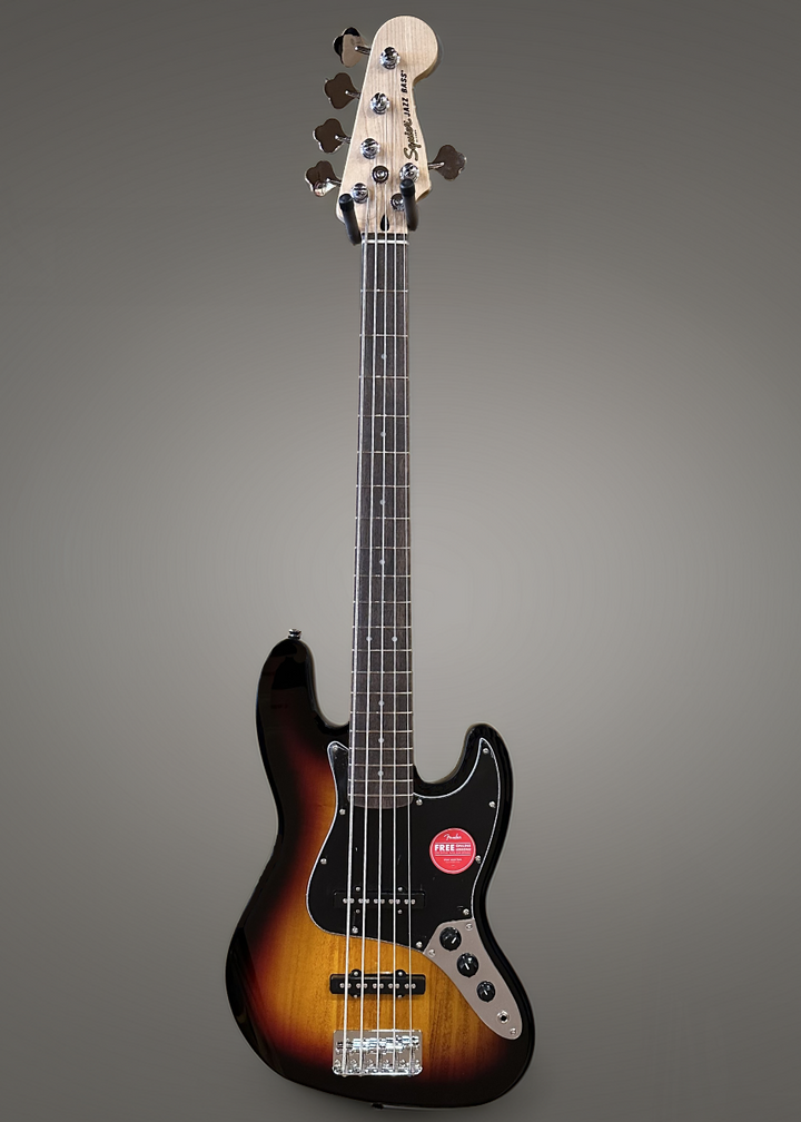 Affinity Series Jazz Bass V - 3 Color Sunburst w/Indian Laurel