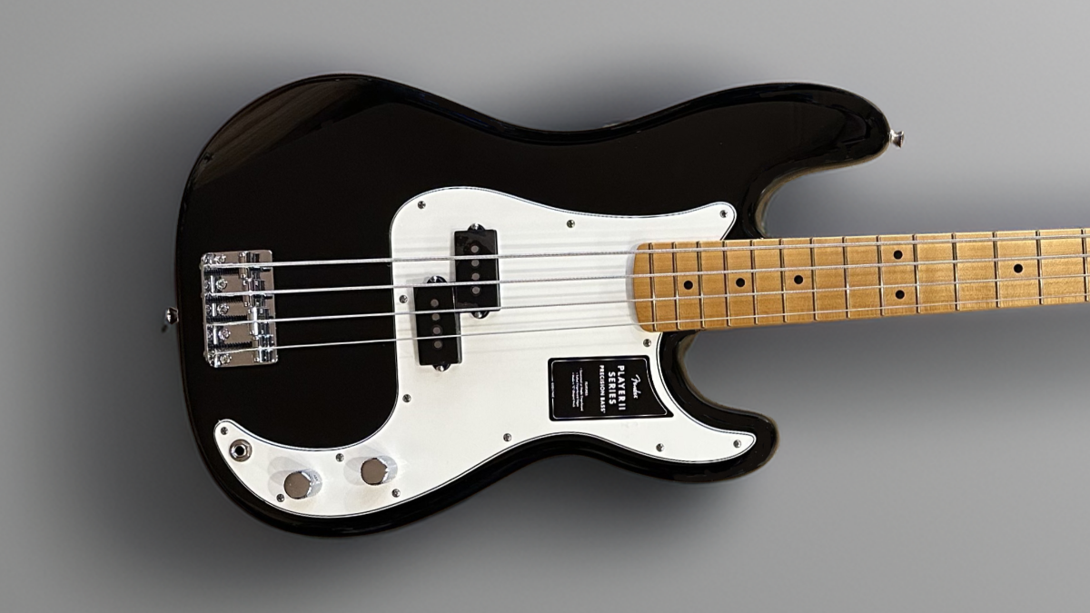 Player II Precision Bass - Black w/Maple – Dave's Guitar Shop