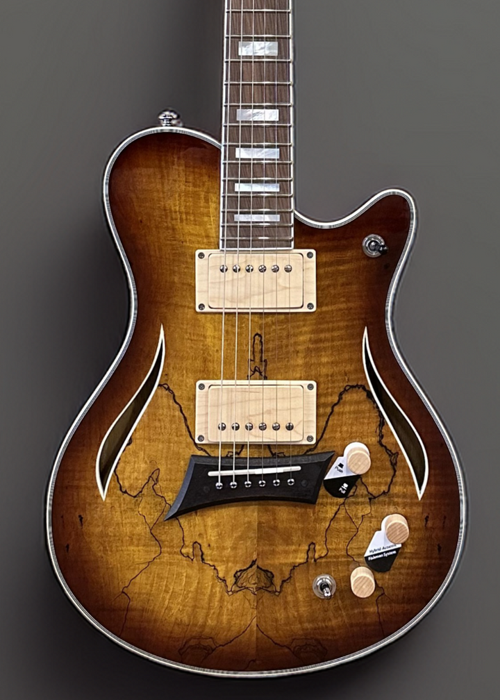 Hybrid Special - Spalted Maple Burst