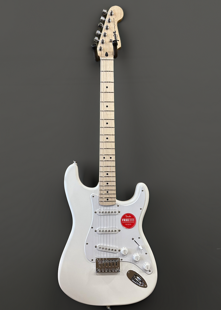 Sonic Stratocaster HT - Arctic White w/Maple