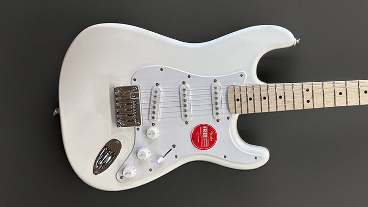 Sonic Stratocaster HT - Arctic White w/Maple