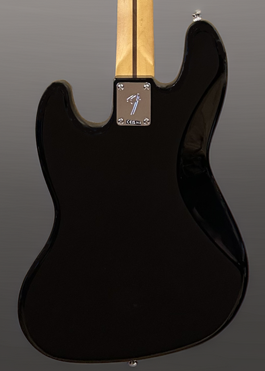 Player II Jazz Bass - Black w/Maple