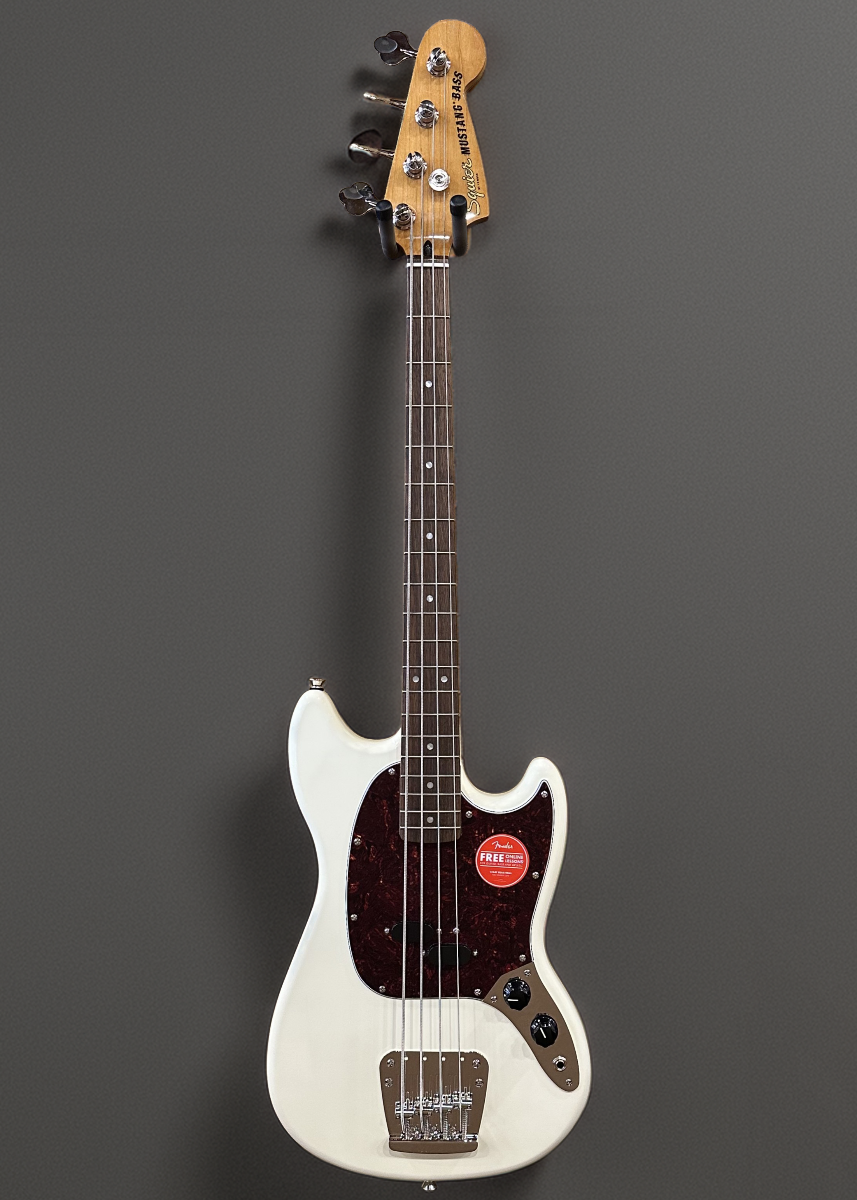 Classic Vibe 60’s Mustang Bass - Olympic White