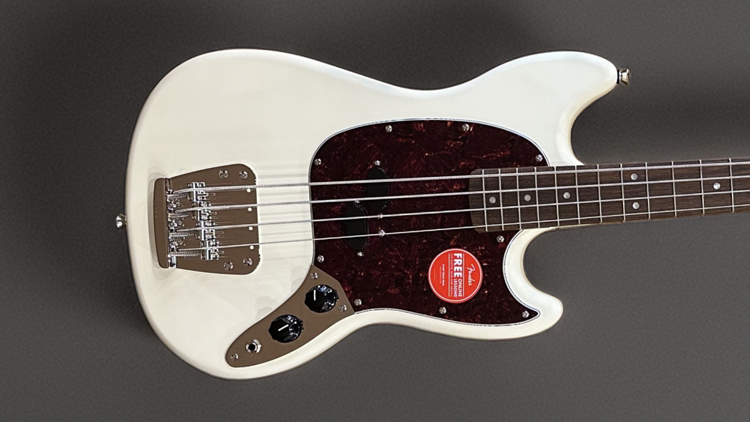 Classic Vibe 60’s Mustang Bass - Olympic White