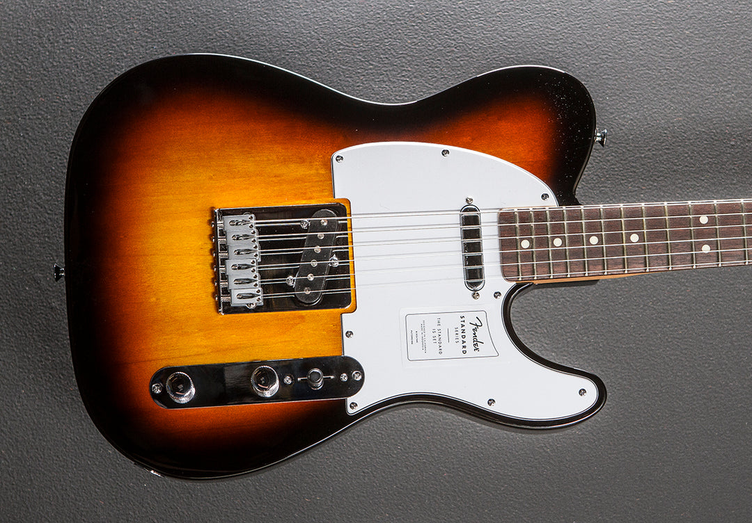 Standard Telecaster - 3 Color Sunburst w/Indian Laurel