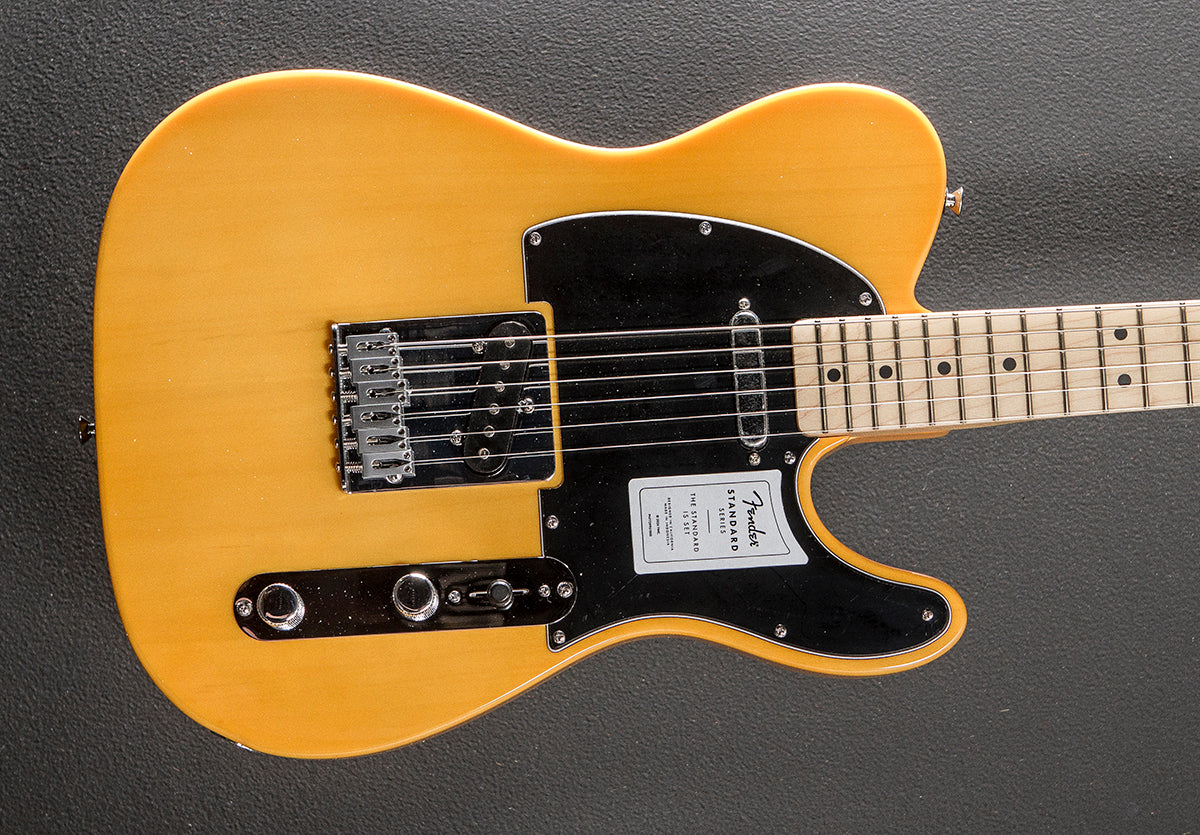Standard Telecaster - Butterscotch Blonde w/Maple – Dave's Guitar Shop