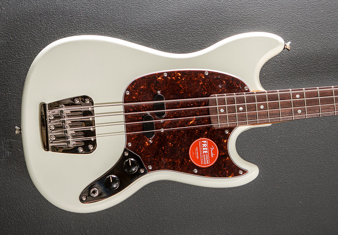 Classic Vibe 60’s Mustang Bass - Olympic White