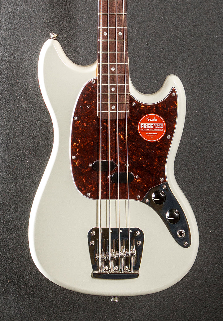 Classic Vibe 60’s Mustang Bass - Olympic White